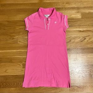 Lily Pulitzer Girls Pink Polo Dress Size 8